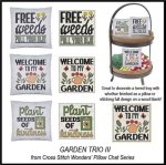 (image for) Pillow Chat - GARDEN TRIO III
